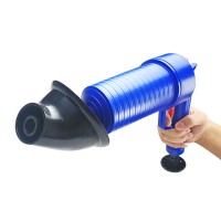 High Pressure  Home Cleaning Tool Toilet Plunger Floor Air Power Plunger Blaster Pump Toilet Brush And Plunger Set