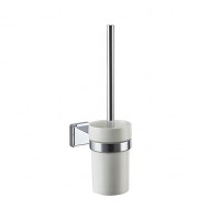 China Chrome Plated With Plastic Handle China Brass Toilet Brush&Holders