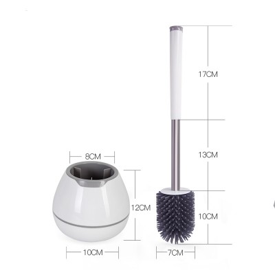 JESUN hot product modern hygienic stainless steel toilet  plunger and bowl brush