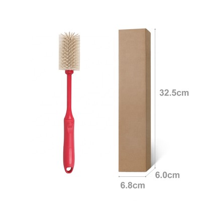 New product household cleaning tools silicone bottle brush cup cleaner brush  bottle